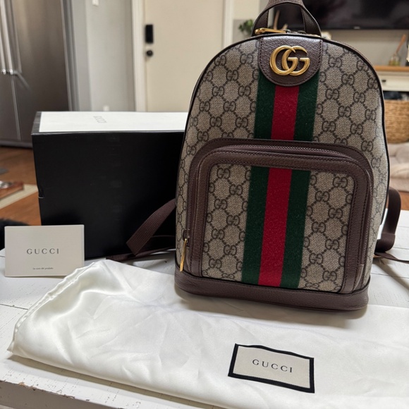 Gucci GG Supreme Monogram Backpack main image 5